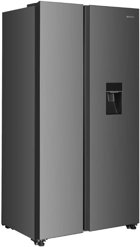 GEDTECH Réfrigérateur multi-portes GSBS510IXT 510L (324L + 181L) - Distributeur d'eau - Inox
