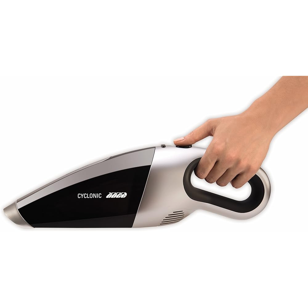 Rowenta Aspirateur à main sans fil, Rechargeable, Aspiration cyclonique, Autonomie 16 min, Extenso Dry AC476901, Perle / Noir : Cuisine et Maison