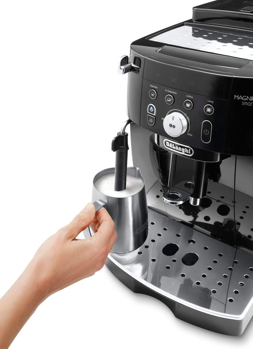 De'Longhi Magnifica S Smart Machine a Café Grain ECAM230.13.B, Machine Expresso et Cappuccino, 1.8L, 1450W, Noir