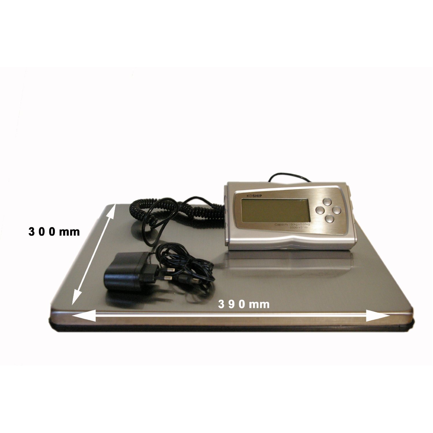 Plate-forme pèse-colis Parcel KD 75 (75 kg x 20 g) : Fournitures de bureau