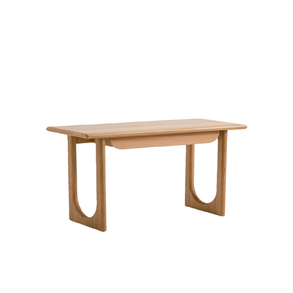 Bureau en bois massif – design japonais scandinave – table multifonction