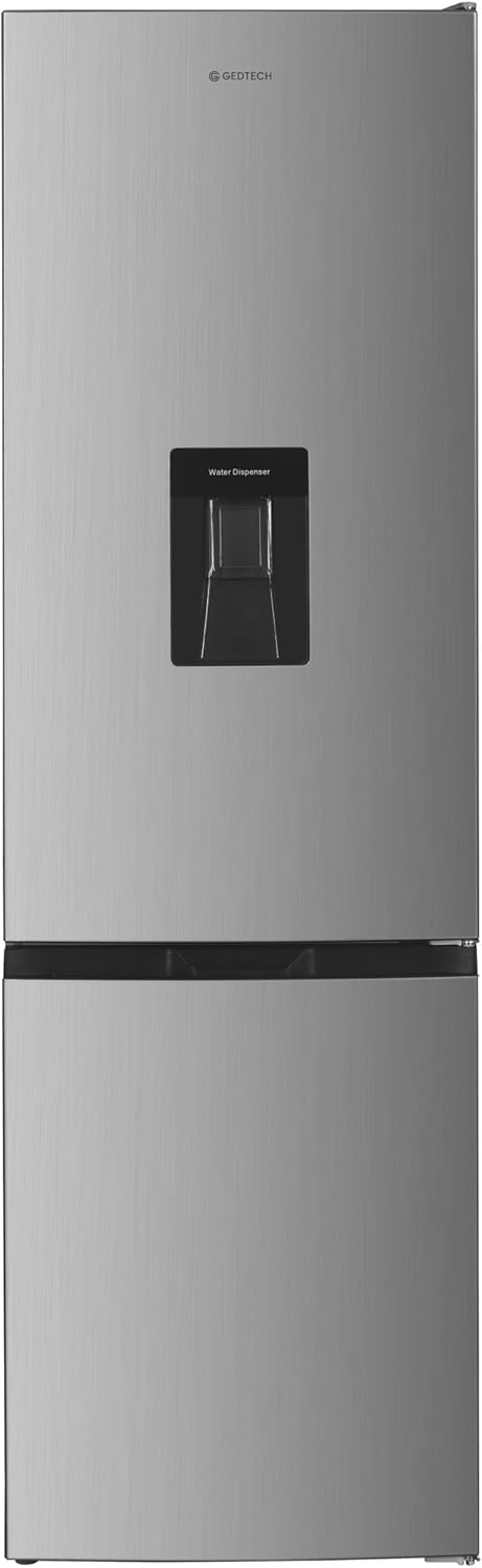 GEDTECH Refrigerateur combiné - congélateur bas - GCB262SL Silver - capacité 262L - Classe E