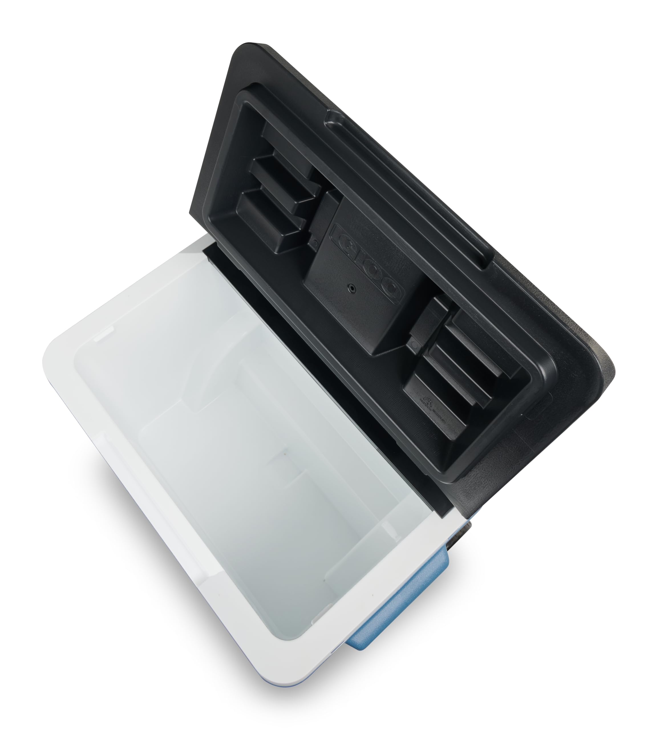 Igloo IP42 Roller Glacière Passive 42 L, glacière Bleue avec roulettes et poignée télescopique, glacière pour Loisirs, Travail et Camping