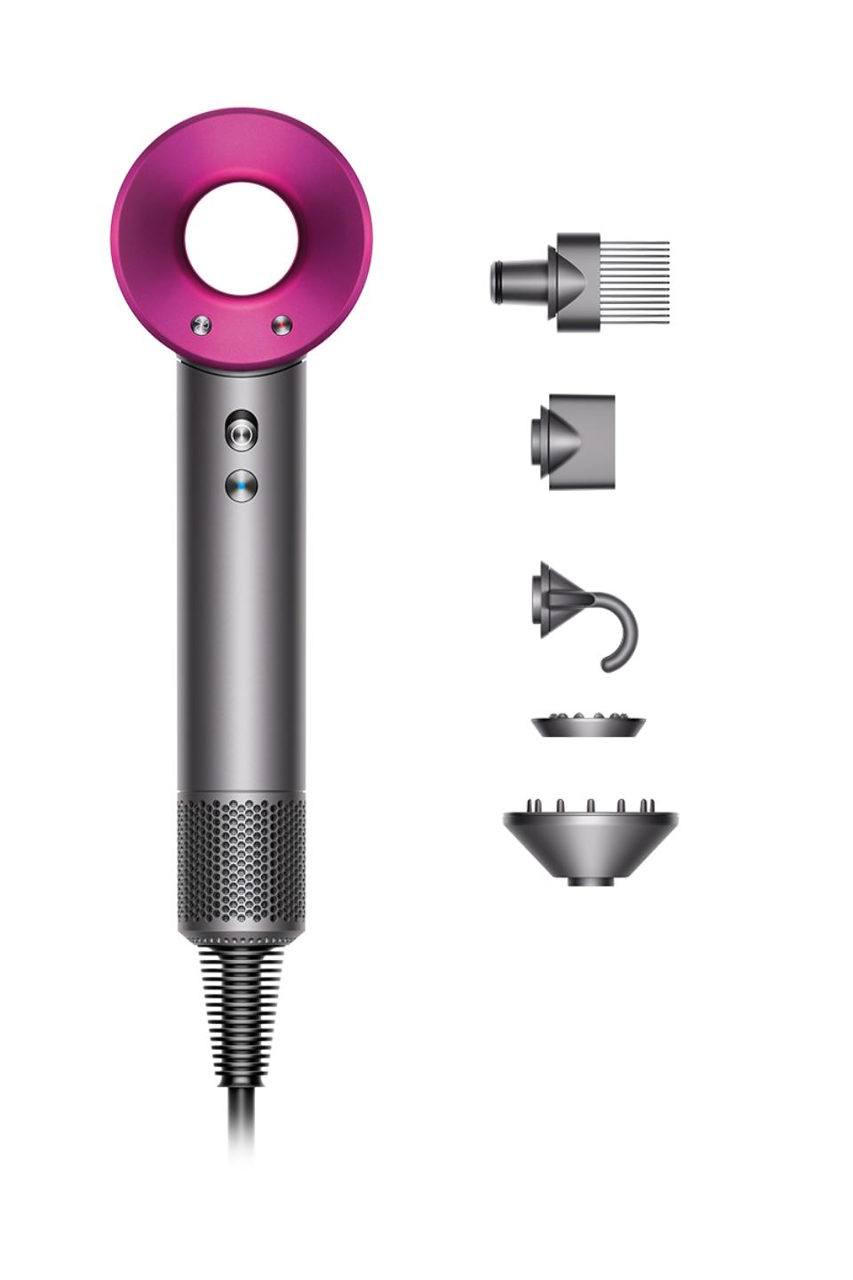 Sèche-cheveux Dyson Supersonic™ Gris/Fuchsia