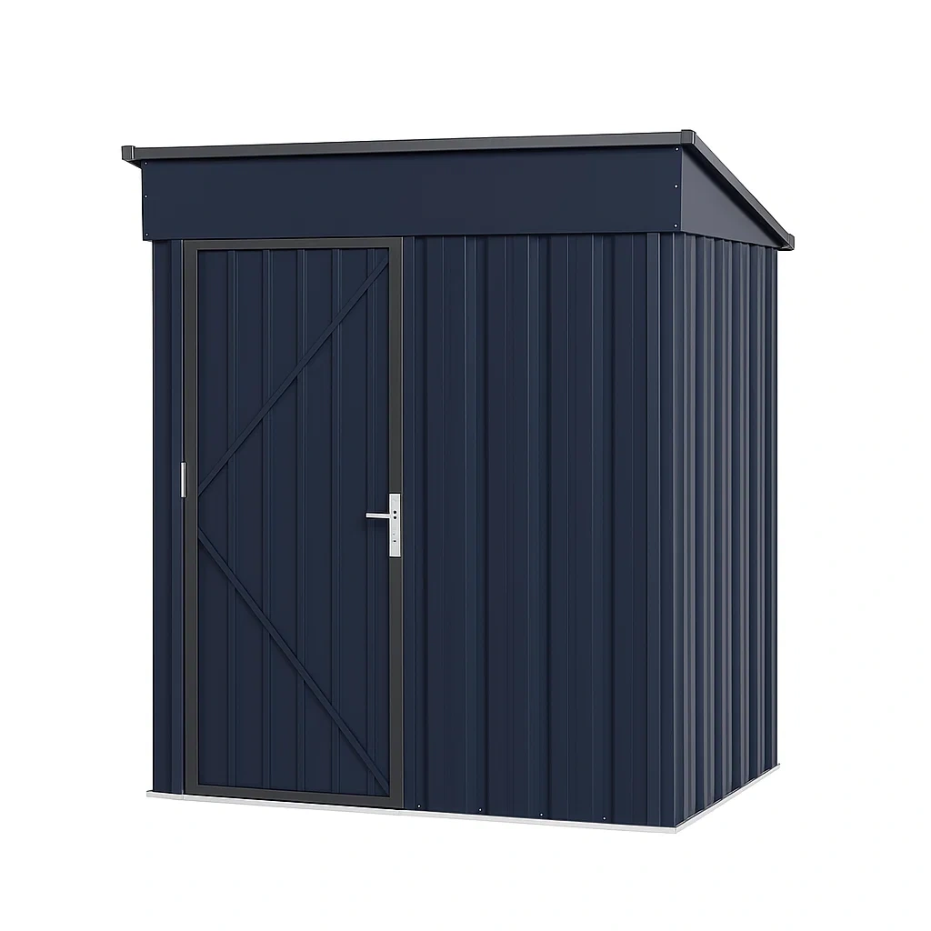 Abri de jardin métallique anthracite