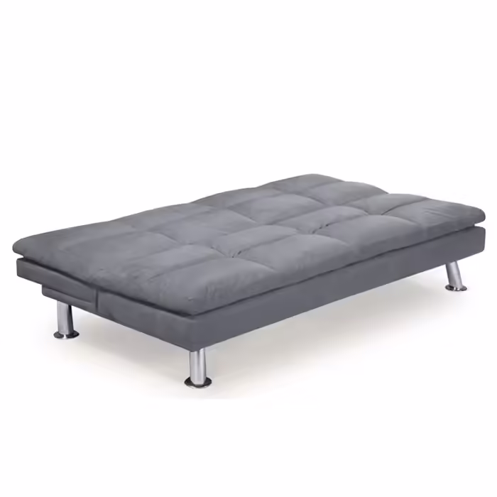 Banquette Clic Clac 3 Places Gris Vanan Banquette lit