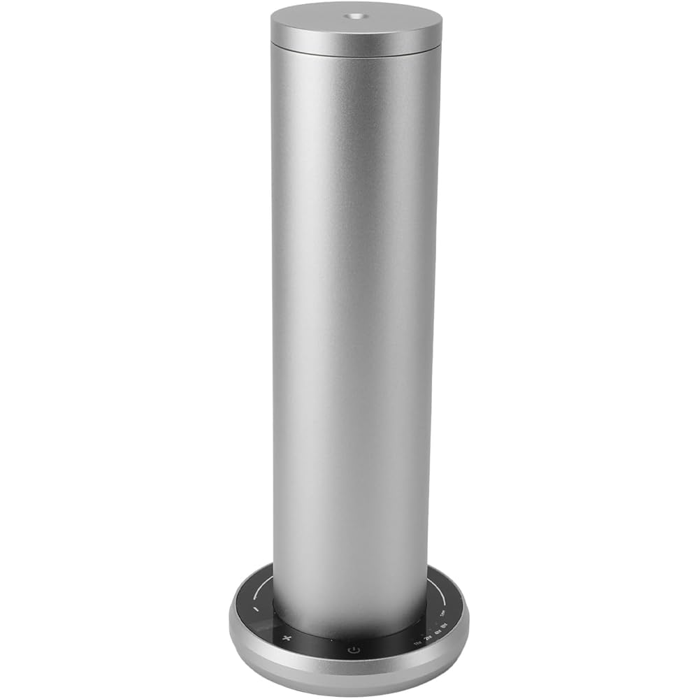 Diffuseur d'huiles Essentielles de Parfum d'air, Diffuseur d'arôme 120 ML Facile à Utiliser Machine à Air de Parfum Cylindrique en Aluminium Antidérapant de 4,5 W pour la : Cuisine et Maison