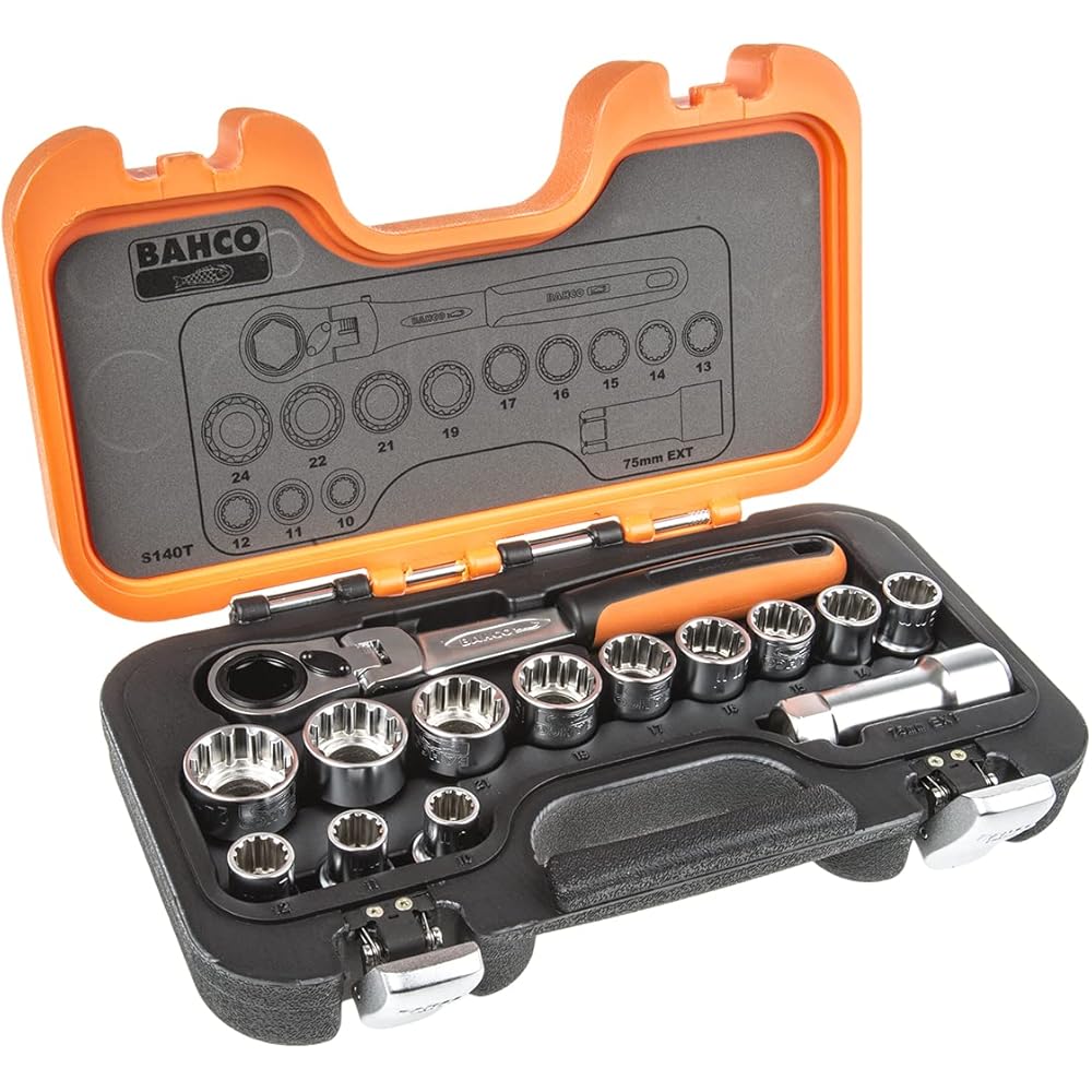 Bahco S140T - Coffret De Douilles : Bricolage