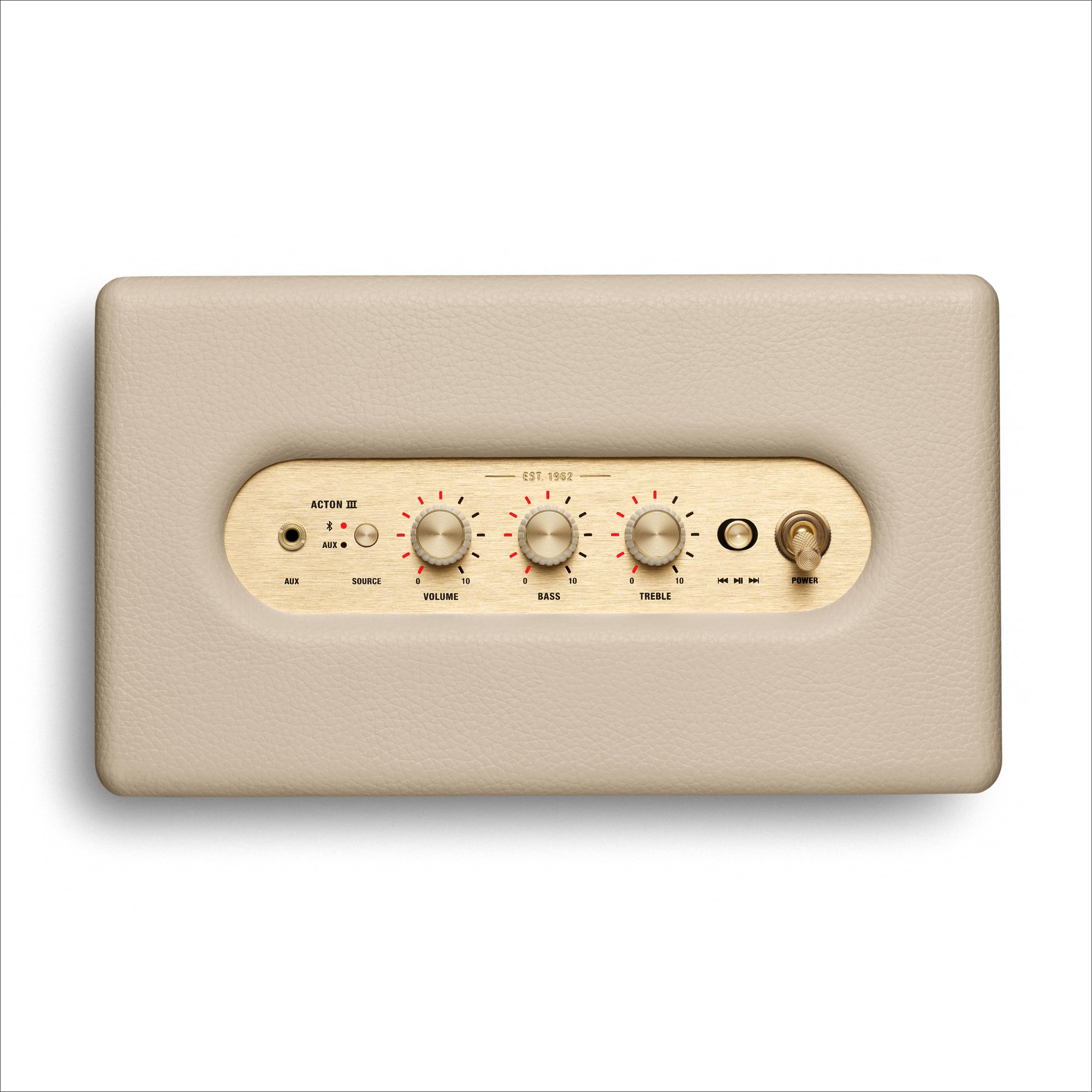 Marshall Acton III Enceinte Bluetooth sans Fil - Crème