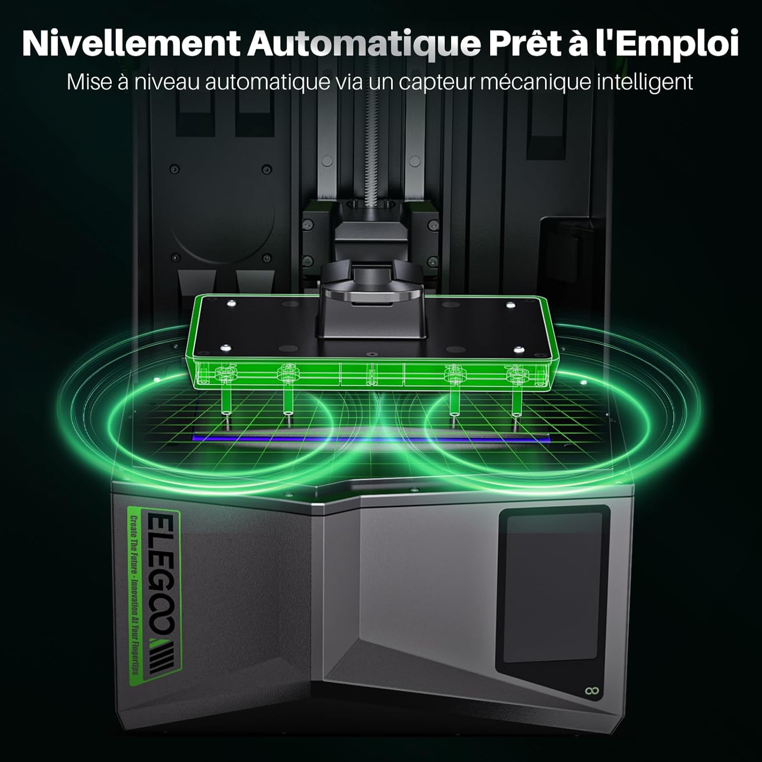 Imprimante 3D en résine ELEGOO Saturn 4 12K MSLA 218,88 mm x 122,88 mm x 220 mm