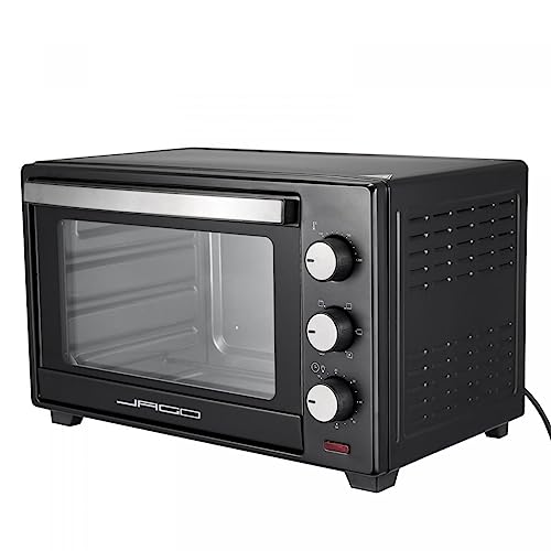 Jago? Mini Four Electrique   avec Convection, 30 Litres, 5 Modes, 100 230o, 1600W, Acier Inoxydable, Portable   Mini Foyer Chaleur Tournante, Cuisinière Posable : Cuisine et Maison