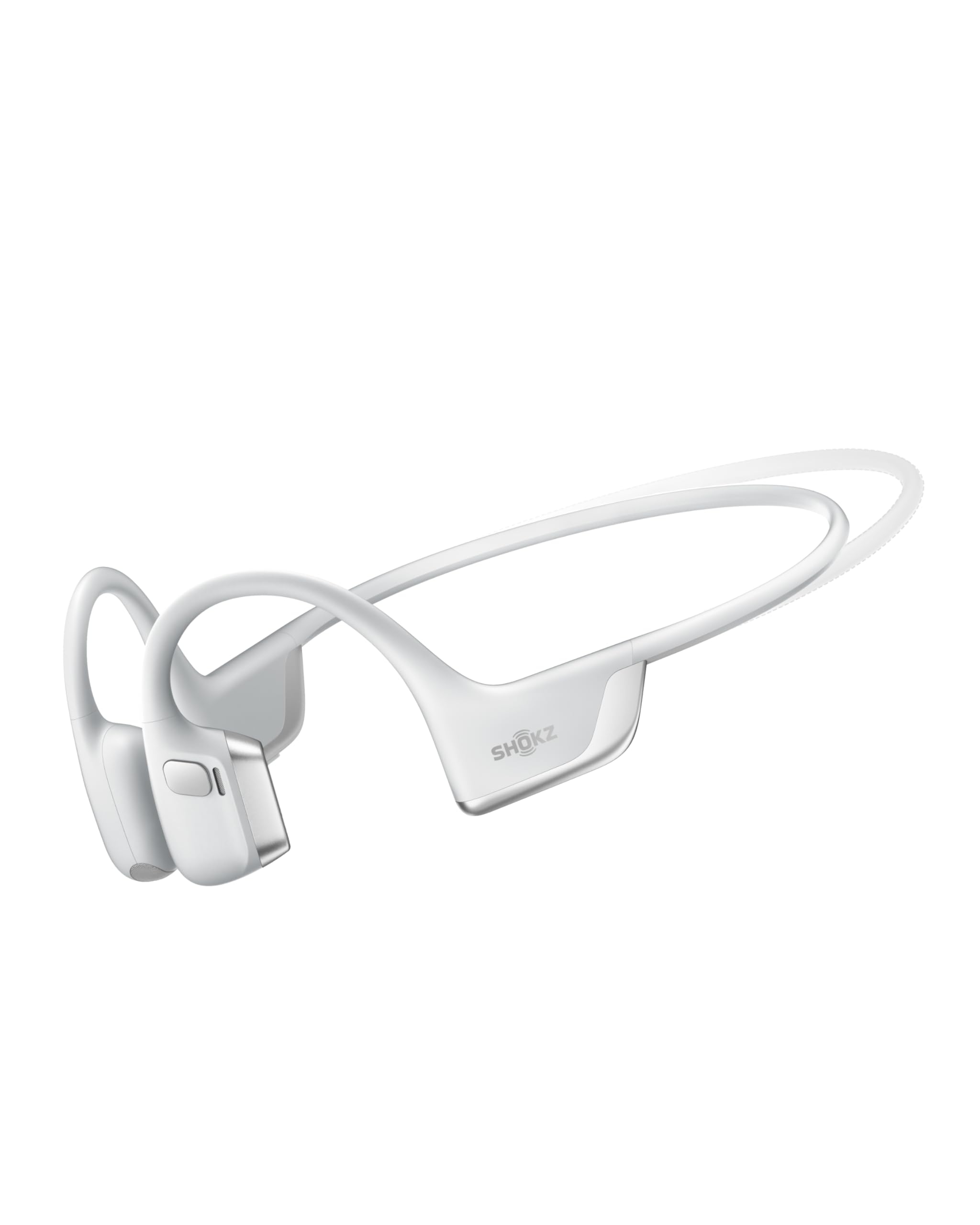 SHOKZ Casque à Conduction Osseuse OpenRun Pro 2 Mini, Écouteurs sans Fil Bluetooth 5.3, Microphones Réducteurs de Bruit, Étanchéité IP55, 12h d’Autonomie, Charge Rapide USB-C, Argent