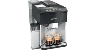 Siemens, machine à café entièrement automatique, EQ500, aromaDouble Shot, AutoMilk Clean, CeramDrive, CoffeeSelect Display, OneTouch DoubleCup, Piano