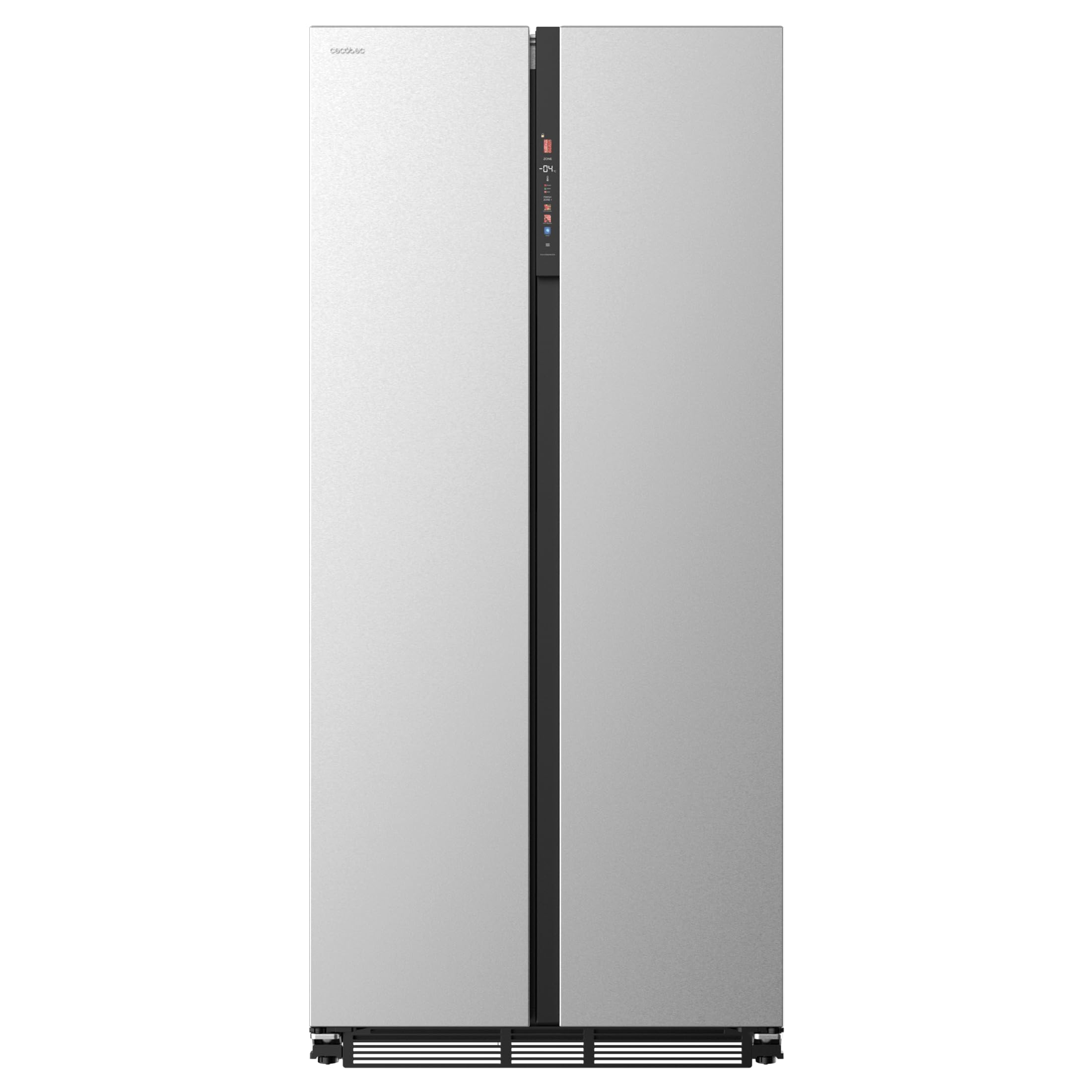 Cecotec Réfrigérateur américain Bolero CoolMarket SBS 436 SBI Inox E. Réfrigérateur américain inox, 436L, Total No Frost, Inverter Plus, MultiAirFlow,