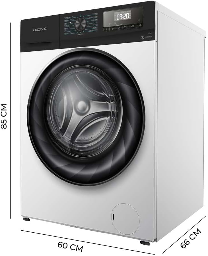 Machine à laver à chargement frontal Cecotec Bolero DressCode 120700
