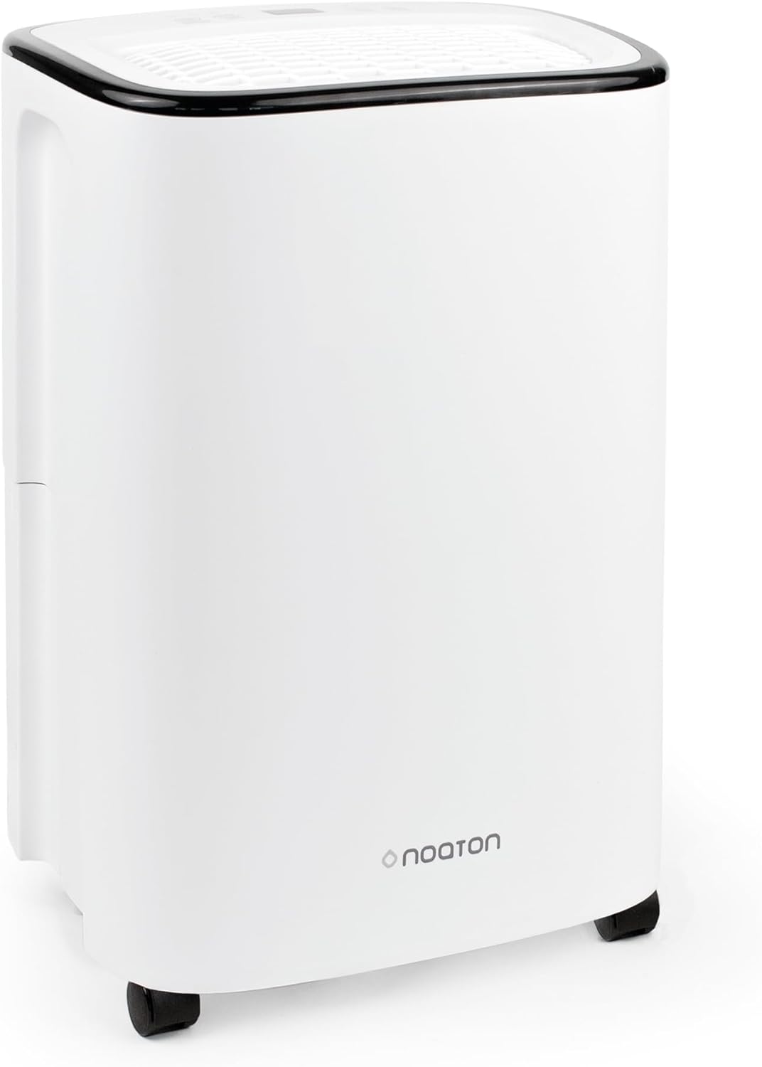 Déshumidificateur Noaton DF 4112, max 13L/24h, taille de la pièce env. 65 m³ (~25 m²), 190 W, réservoir d'eau de 2,5l, tuyau d'évacuation, minuterie, avec capteur d'humidité - Contre la moisissure