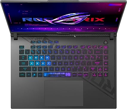 ASUS ROG Strix G16 G614JV-N4118W 16 Pouces QHD+ 240 Hz PC Portable (Intel Core i7-13650HX 4.9Ghz, 16GB DDR5 RAM, 1TB SSD, NVIDIA GeForce RTX 4060 8GO TGP 140W, Windows 11 Home) – Clavier AZERTY