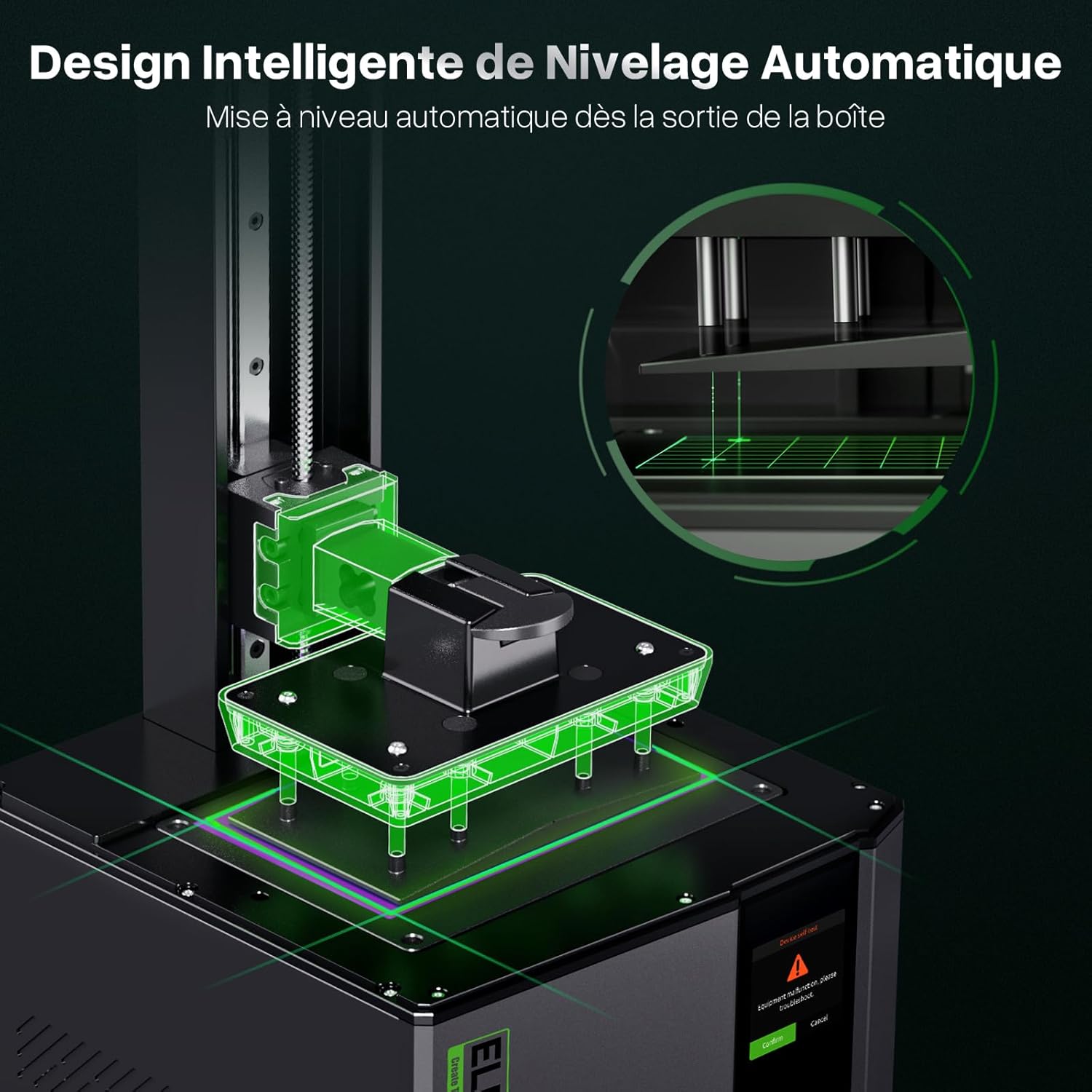 Imprimante 3D résine ELEGOO Mars 5 - 143,43 * 89,6 * 150mm³