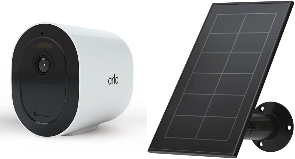 Arlo Go 2 3G/4G LTE Camera Surveillance Exterieure sans Fil + Panneau Solaire