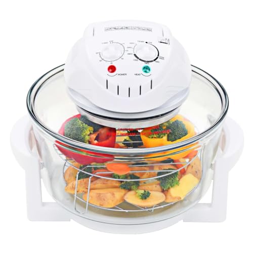 vidaXL Four à Convection Halogène avec Bague d'Extension Electrique Cuisson : Cuisine et Maison