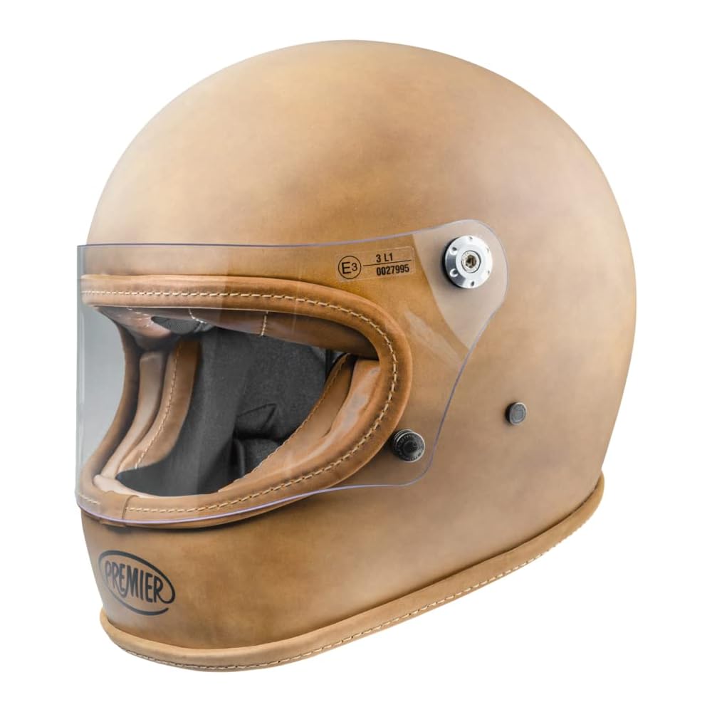 Premier Trophée Casque Unisexe, Marron Clair, S : Sports et Loisirs