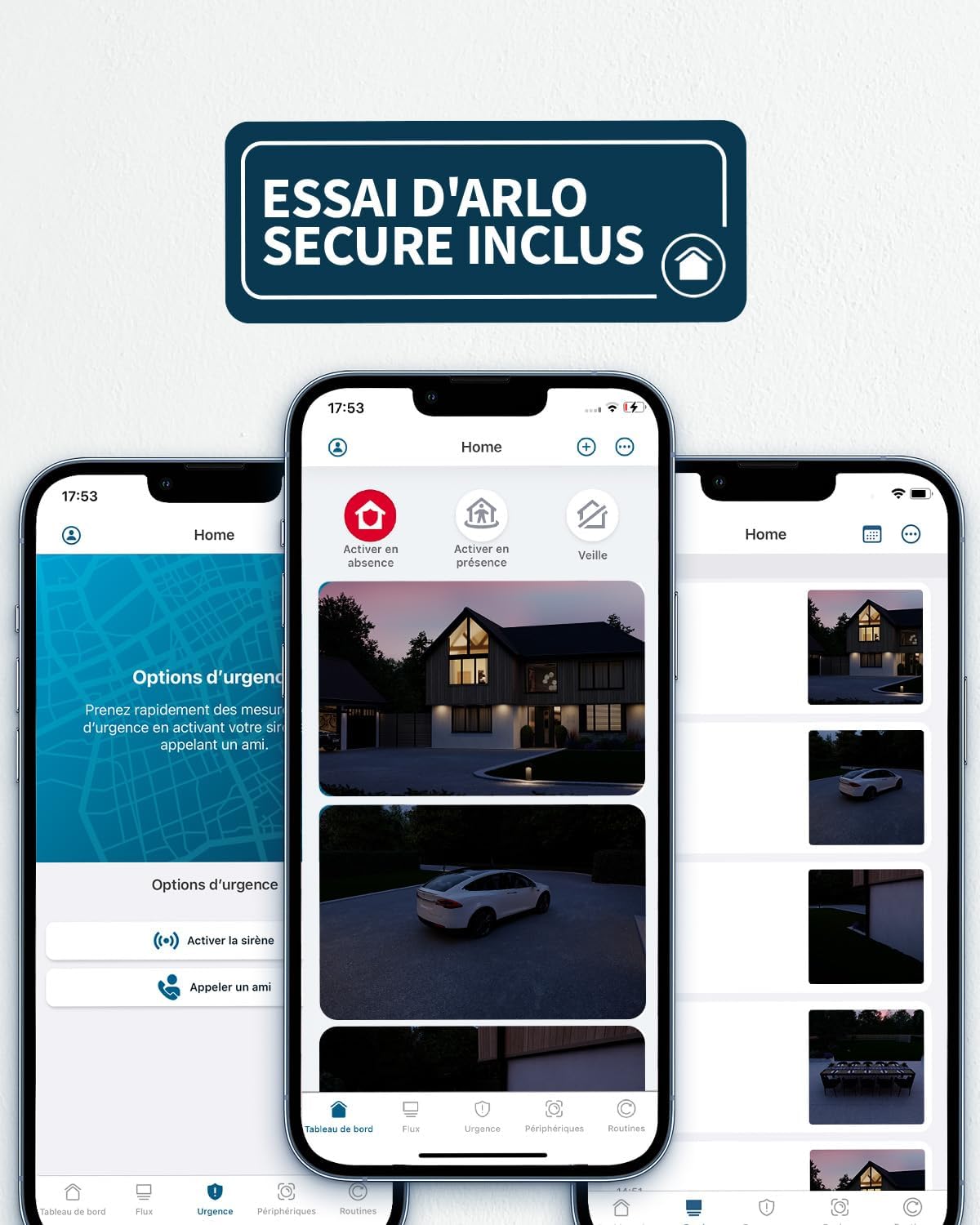 Arlo Pro 5 2K, Caméra de Surveillance WiFi Extérieure Sans Fil