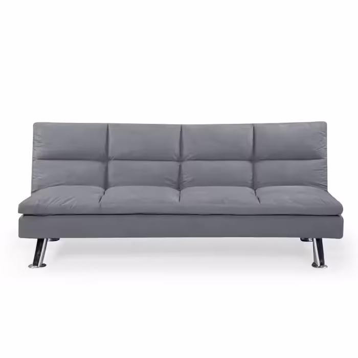 Banquette Clic Clac 3 Places Gris Vanan Banquette lit