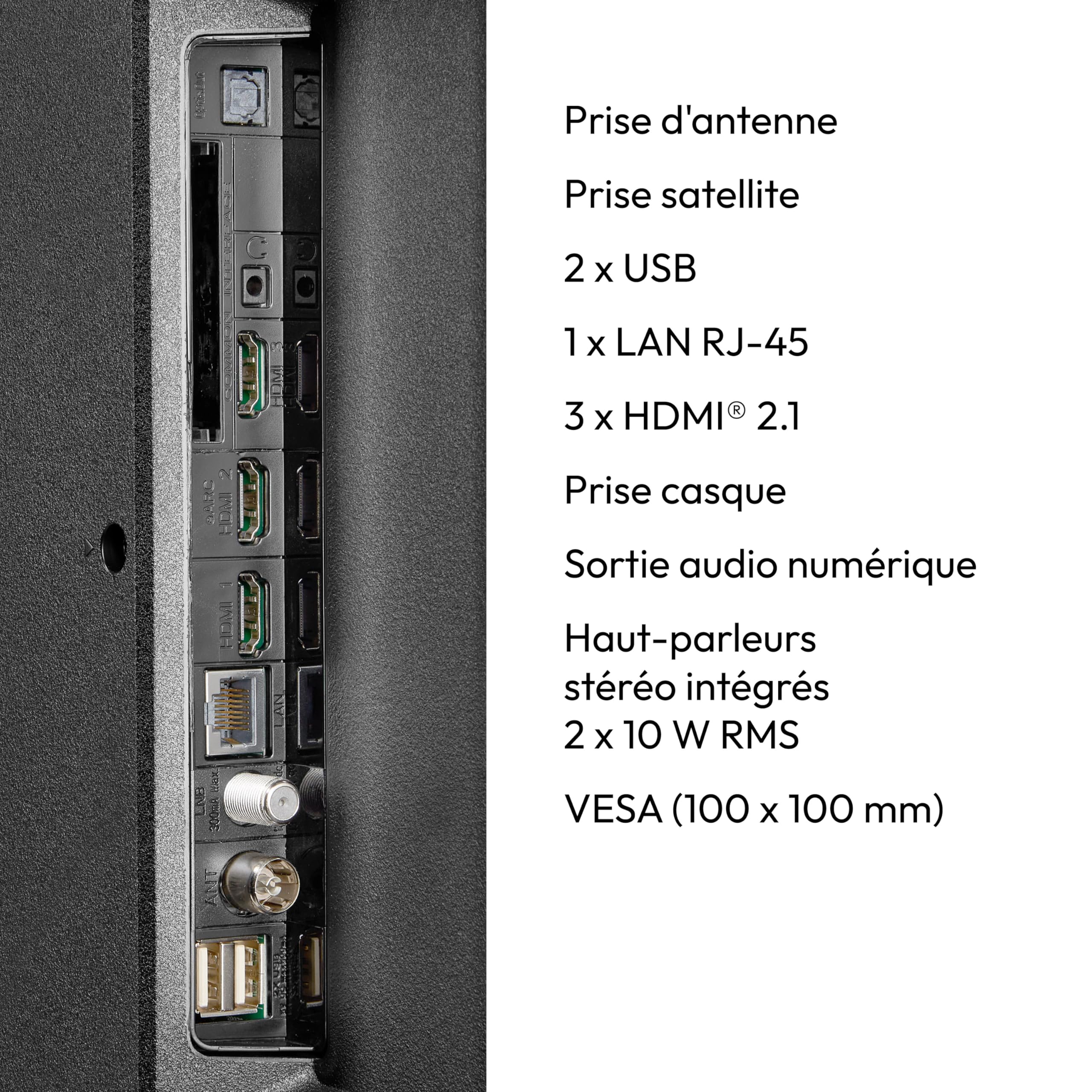 MEDION TV 43 Pouces (108 cm) Television (Smart TV, 4K, Dolby Vision HDR, Prime Video, Disney+, Dolby Atmos, DTS X, Compatible avec Google TV, PVR, Blu