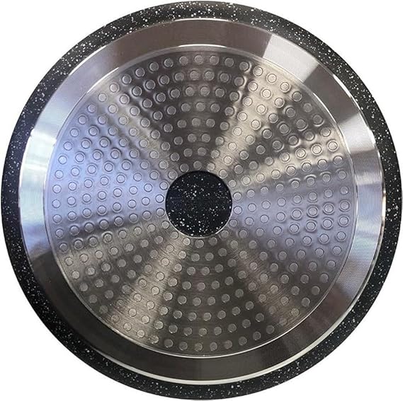 Kamberg - Set Lot Batterie de cuisine 29 pièces - Fonte d'aluminium - Revêtement pierre - Manche Amovible- Tous Feux dont Induction - Sans PFOA - 0008162