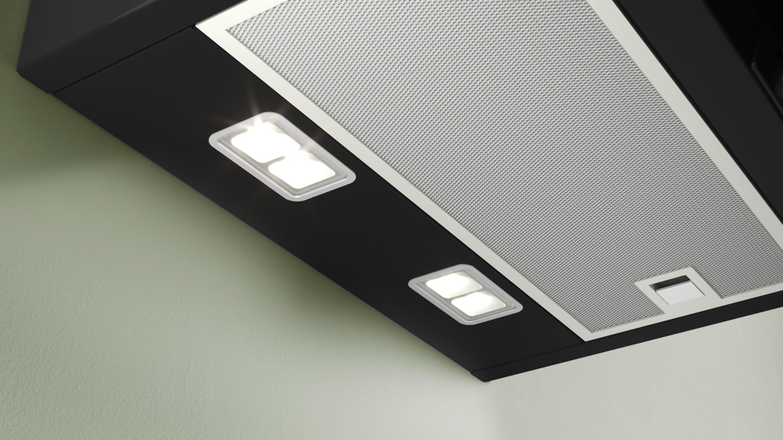 Bosch DWK67FN60, Série 4, Hotte inclinée, 60 cm, Noir