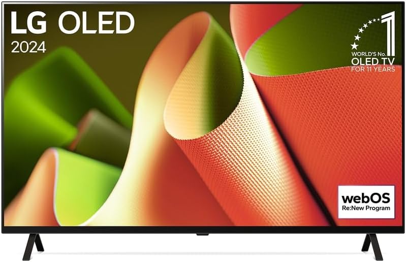 LG TV OLED 2024 | OLED65B4E | 65'' (164 cm) | OLED| Processeur α8 AI 4K |Dolby Vision & Atmos | Alexa