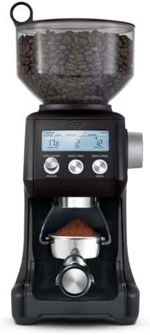 Sage   The Smart Grinder Pro   Moulin à Café à Meule Conique   Programmable, Automatique   Acier Inoxydable Noir : Cuisine et Maison