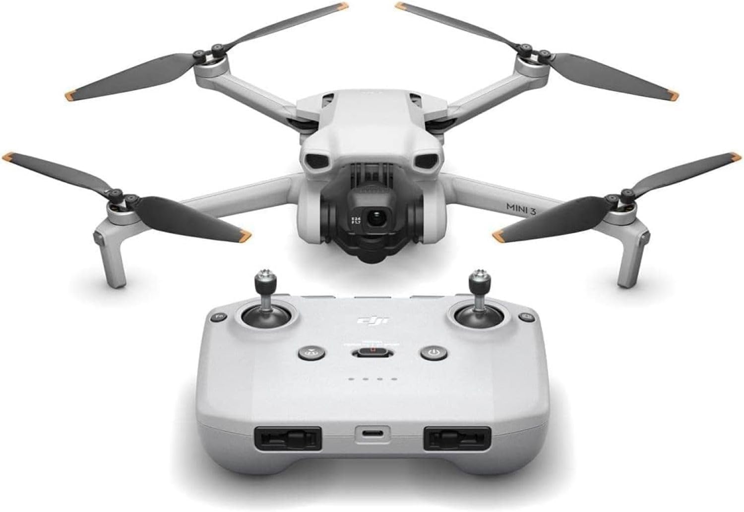 DJI Mini 3 – Mini drone caméra léger et pliable avec vidéo 4K HDR, temps de vol de 38 minutes, Prise verticale réelle et fonctions intelligentes