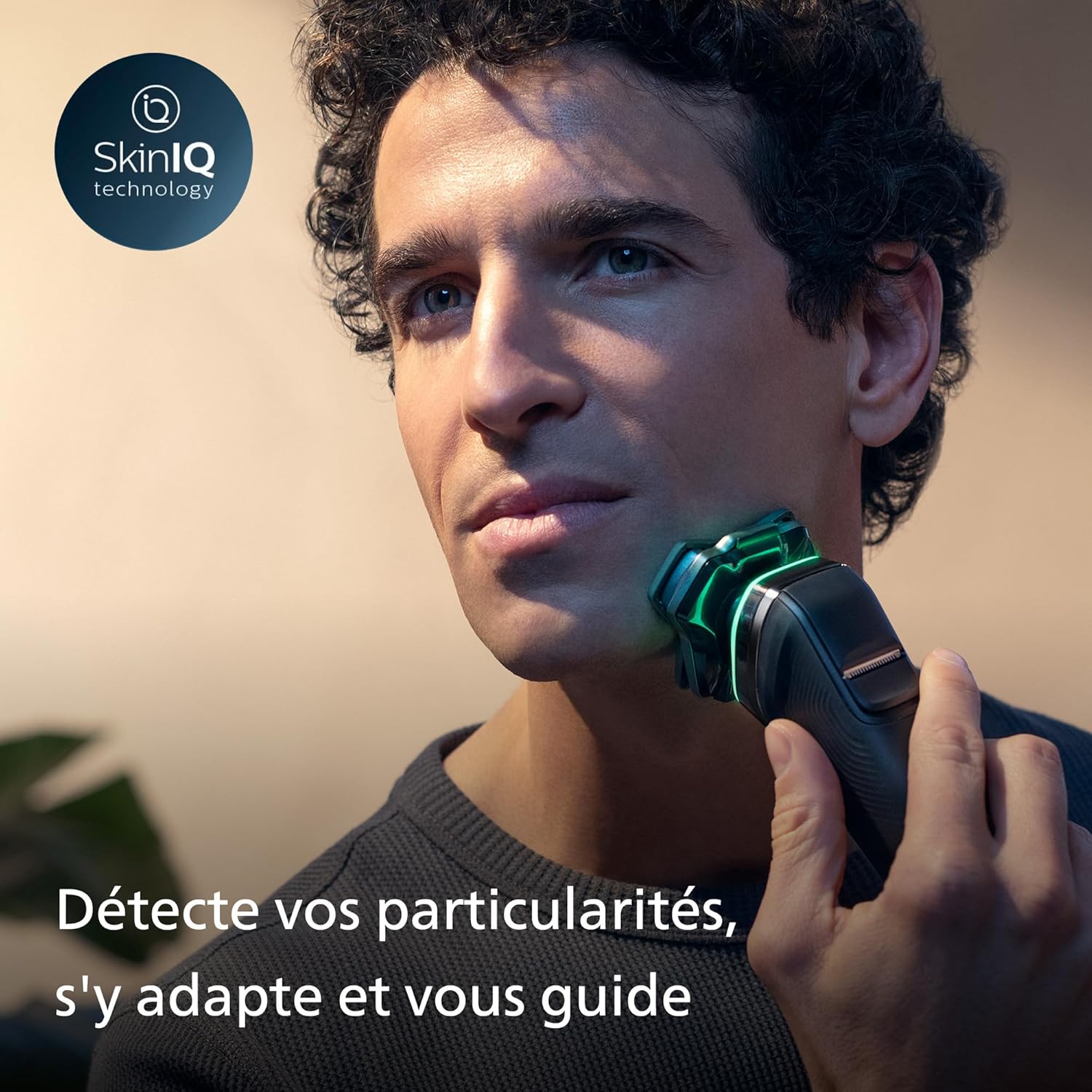 Philips S9000 - Rasoir électrique à sec et humide pour homme, noir (modèle S9976/63)