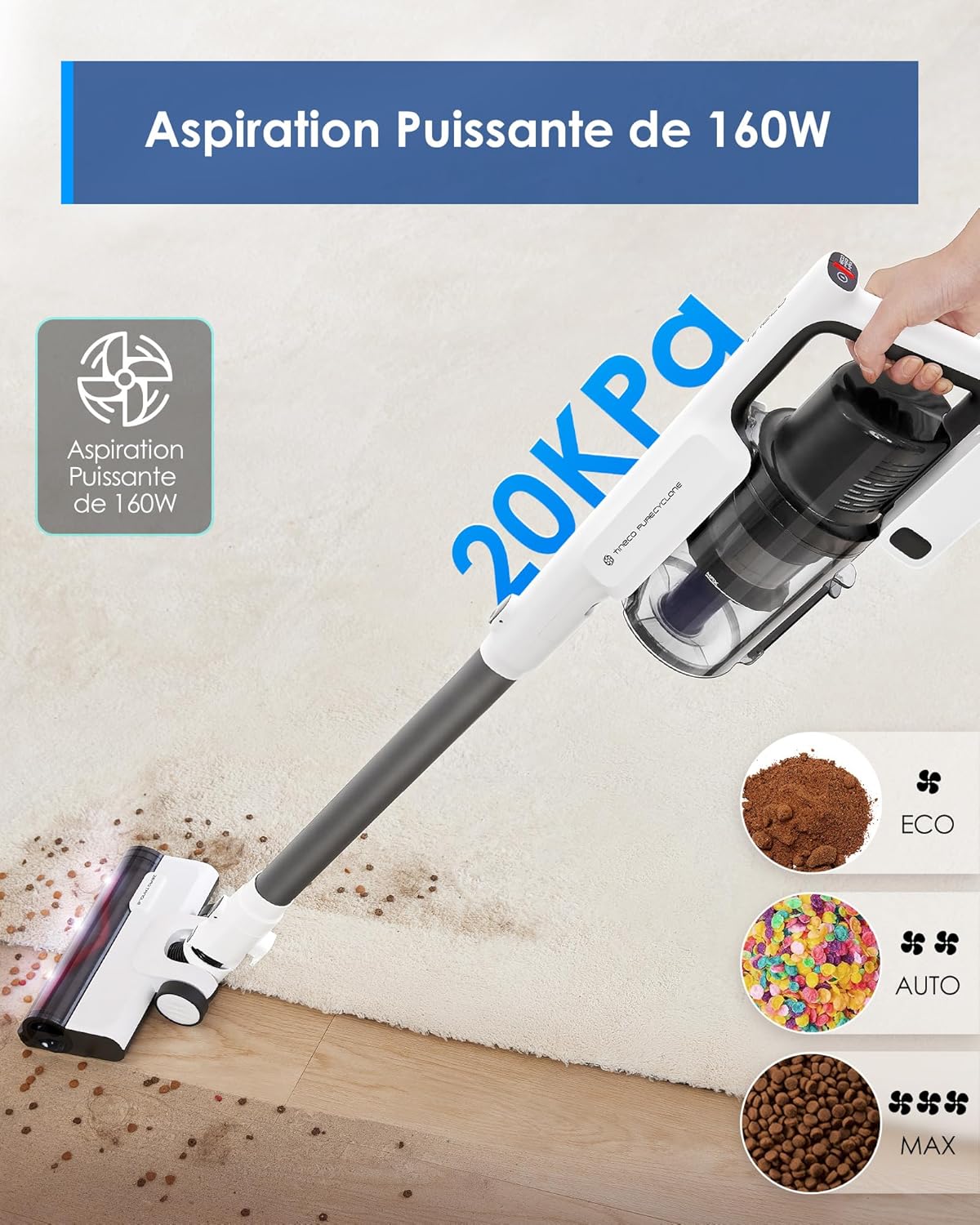 Aspirateur balai sans fil Tineco A30S