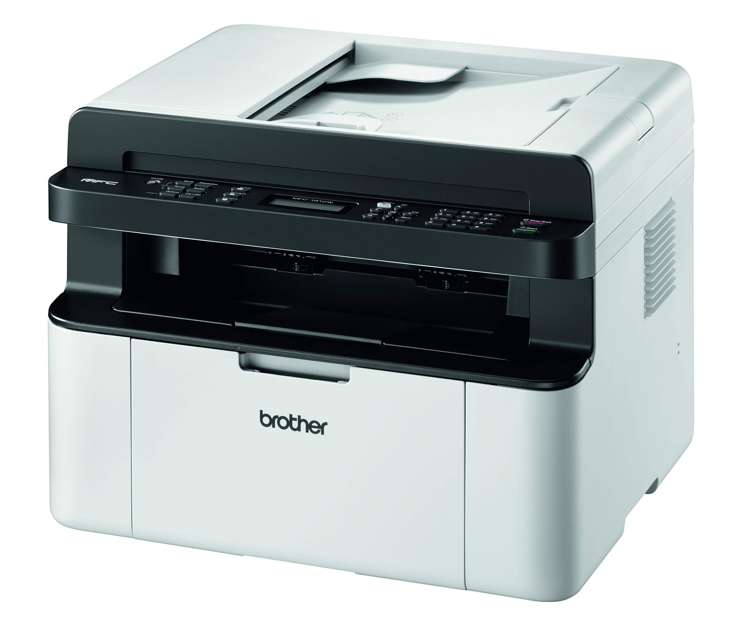 Brother MFC-1910W Imprimante Multifonction laser 4 en 1 | Monochrome | A4 | Impression, Numérisation Couleur, Copie | Wi-Fi