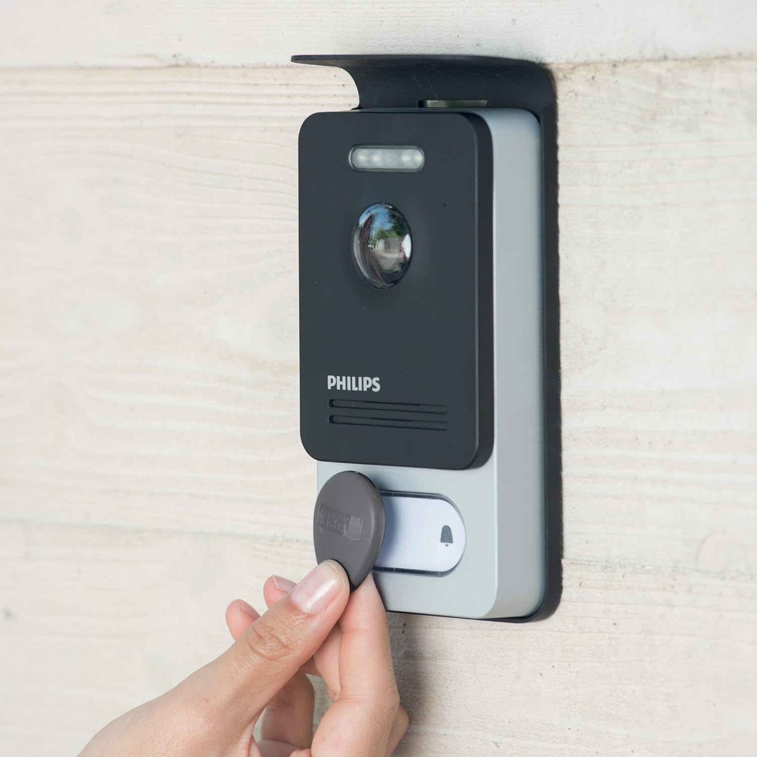 Philips WelcomeEye Connect 2 – Visiophone Filaire connecté au Smartphone