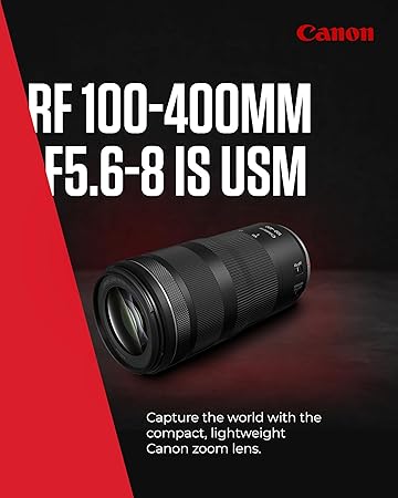 Canon Objectif Noir RF 100-400mm F5.6-8 is USM