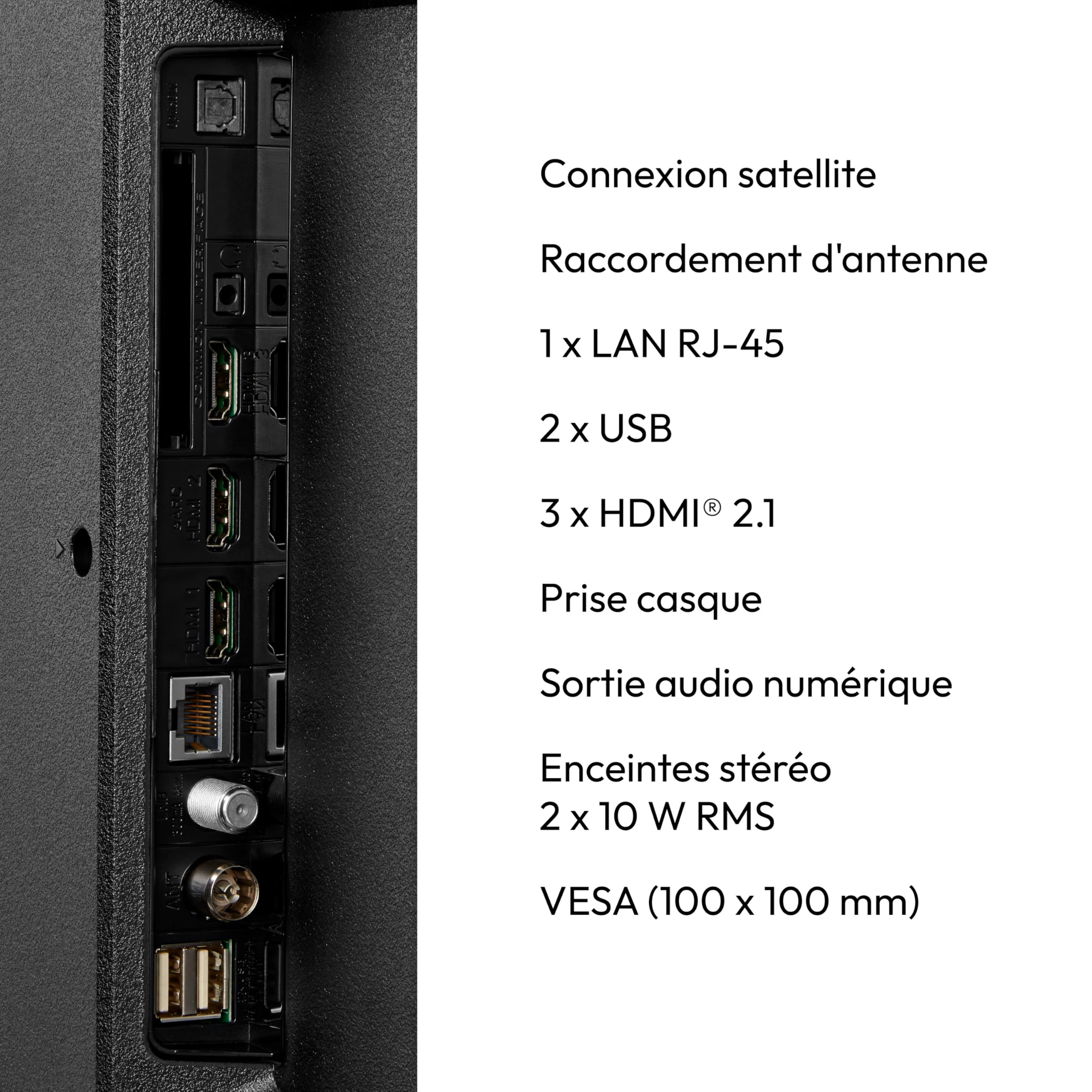 MEDION TV 43 Pouces 4K (108 cm) QLED Television (Smart TV 4K, Dolby Vision HDR, VIDAA Store, Netflix, Prime Video, Disney+, DAZN, Paramount+, DTS X, D