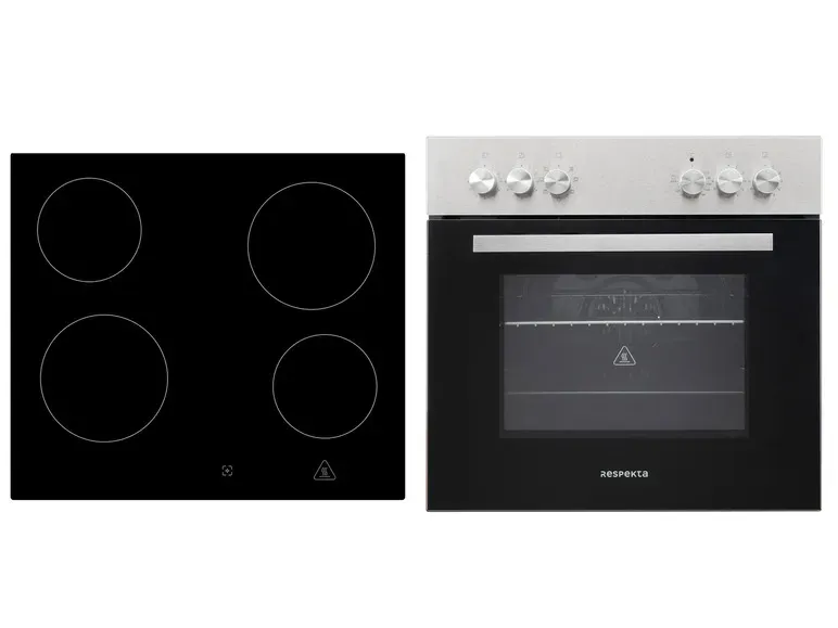 Herdset HS2000-26 schwarz, 56 Liter