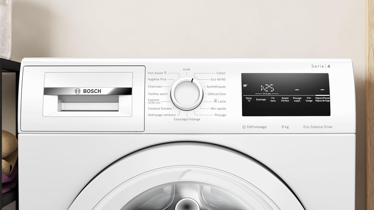 Bosch WAN24209FR, lave-linge hublot, blanc