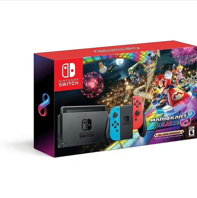 Switch 32Go – Noir + Mario Kart 8 Deluxe