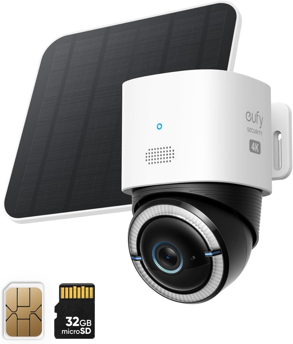 eufy Security Camera Surveillance WiFi 4G LTE Cam S330