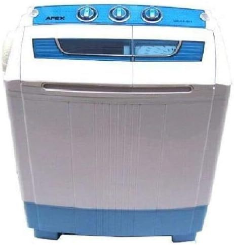 D+L GmbH Mini Waschmaschine 5.2kg Miniwaschmaschine + Schleuder, Camping, mit Pumpe, Toplader, 2in1 Waschautomat Schleuderkammer Toploader Reisewaschmaschine Mobile Waschmaschine Wäscheschleuder AWZ