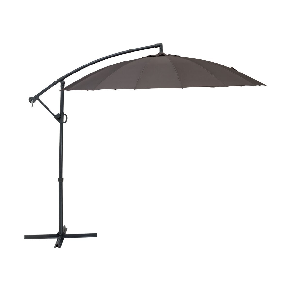 LIVARNO home Ampelschirm »Shanghai«, anthrazit - B-Ware Transportschaden Kosmetisch