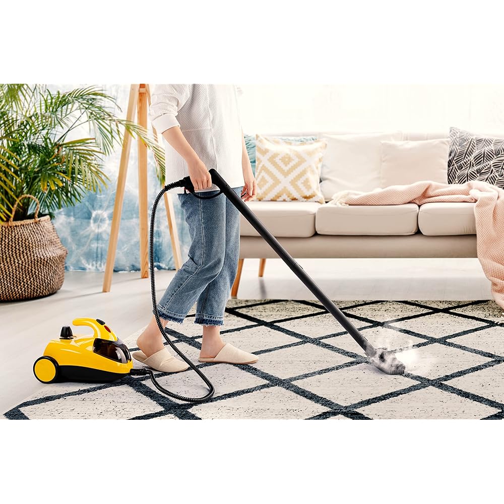 Linsar - Nettoyeur multi-vapeur - 4 bars de pression de vapeur - 45 min. de vapeur chaude avec 1x réservoir plein (1,5L) - Jusqu'à 100 degrés - 2,5m de câble - 1500 Watt : Cuisine et Maison