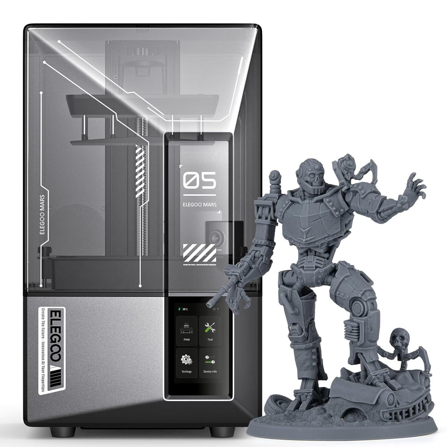 Imprimante 3D ELEGOO Mars 5 Ultra - 153,36 * 77,76 * 165mm³