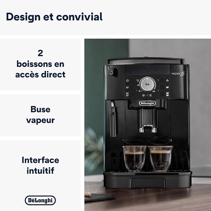 De'Longhi Magnifica S ECAM11.112.B, machine à café/expresso automatique