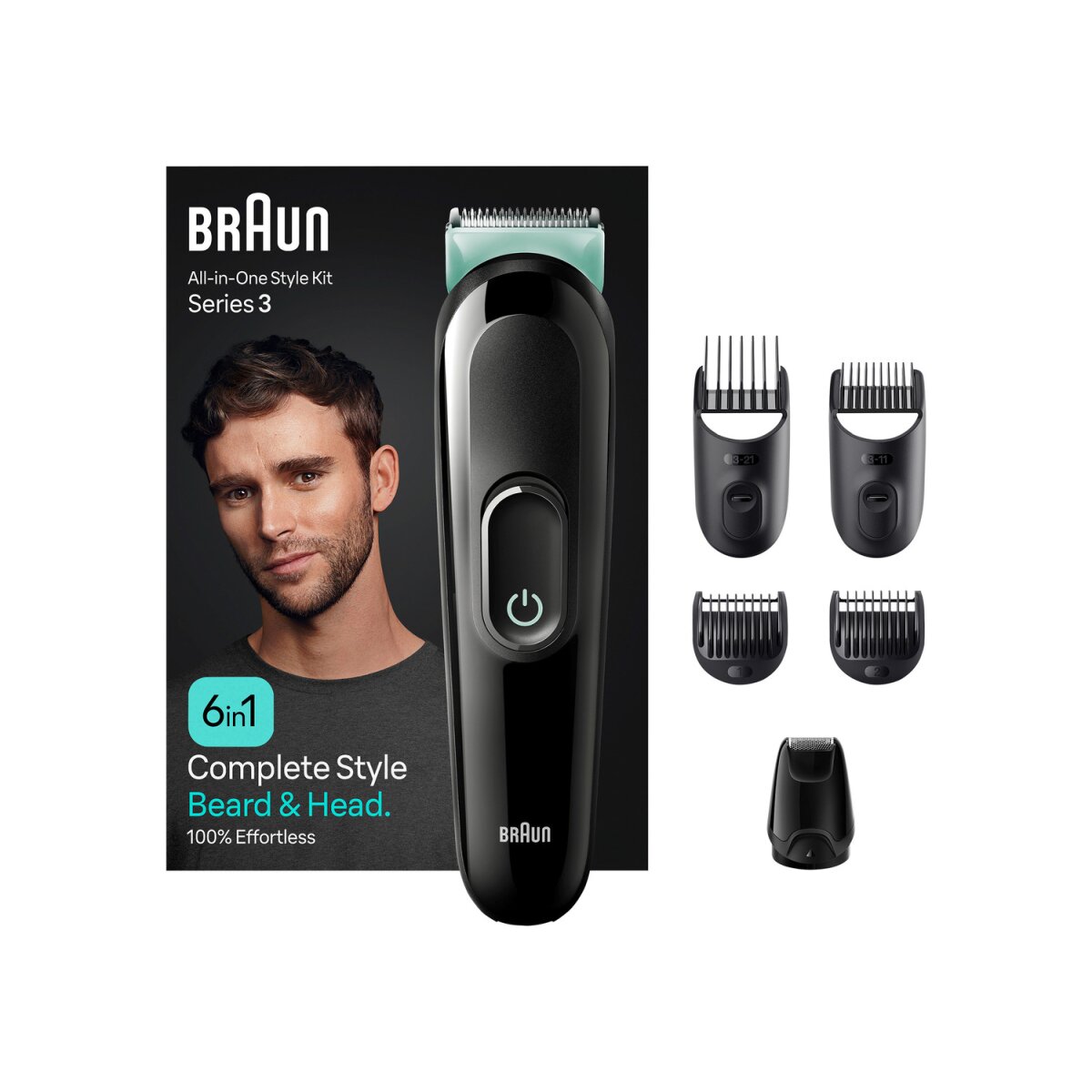 BRAUN All-In-One Styling Set »MGK3411«, 6-in-1 Barttrimmer - B-Ware neuwertig