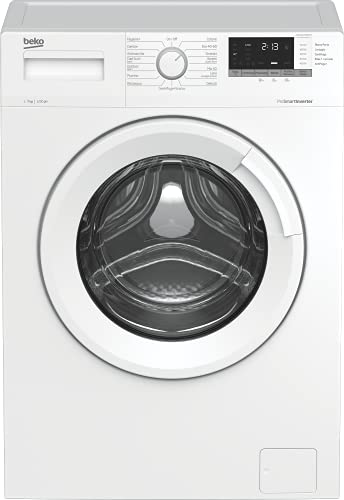Beko   WUX71232WI IT   Machine à laver standard 7 kg, 1200 tr/min, 15 programmes, Écran Smart Touch   Blanc, 60 x 49 x h84 cm : Gros électroménager